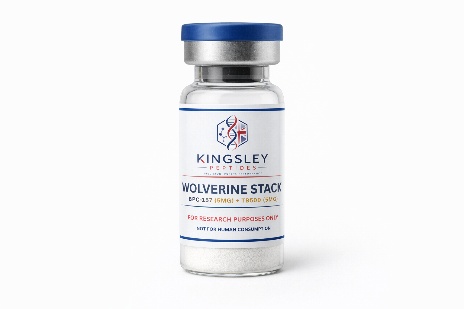 Wolverine Stack: BPC‑157 (5 mg) + TB500 (5 mg)